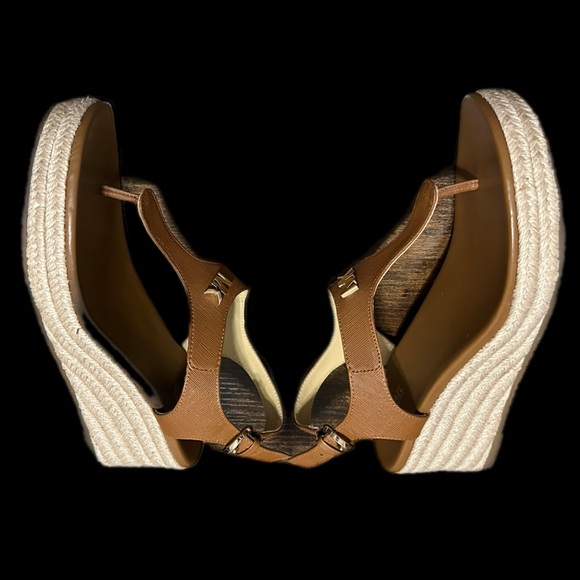 Michael Kors Women's Laney Thong Espadrille Wedge Sandals - Picture 6 of 9